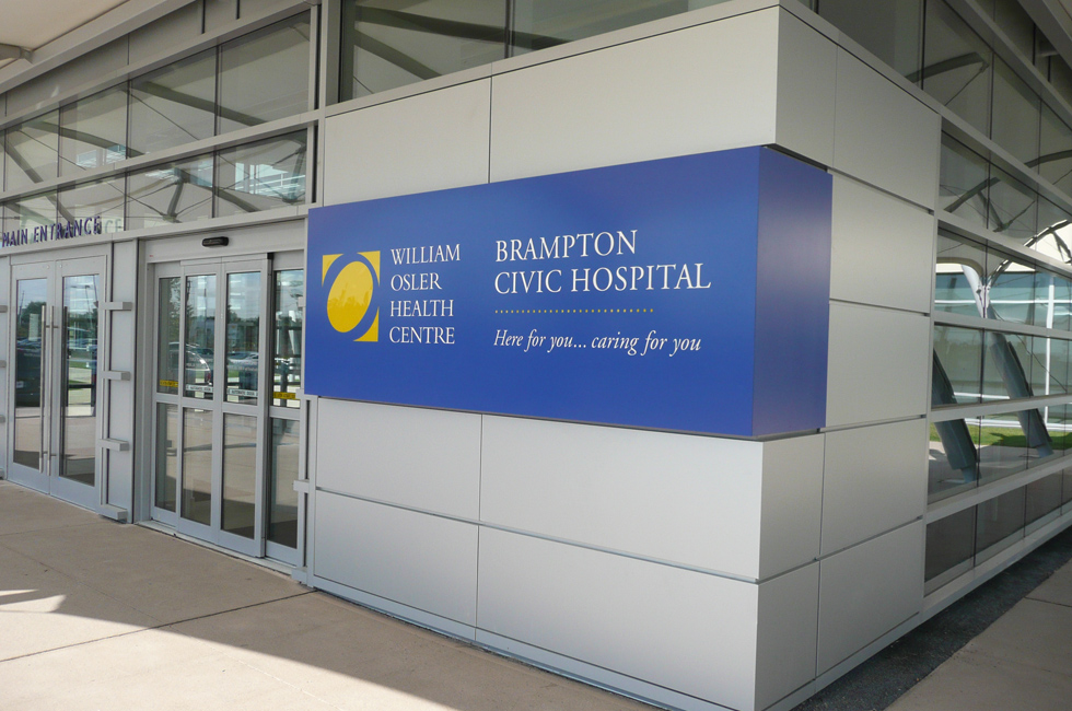 Brampton Civic Hospital  WSI SIGN Systems Ltd