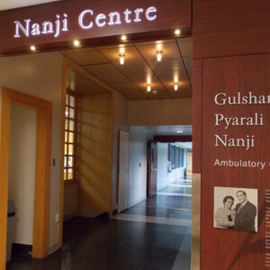 Wall signage at Sunnybrook